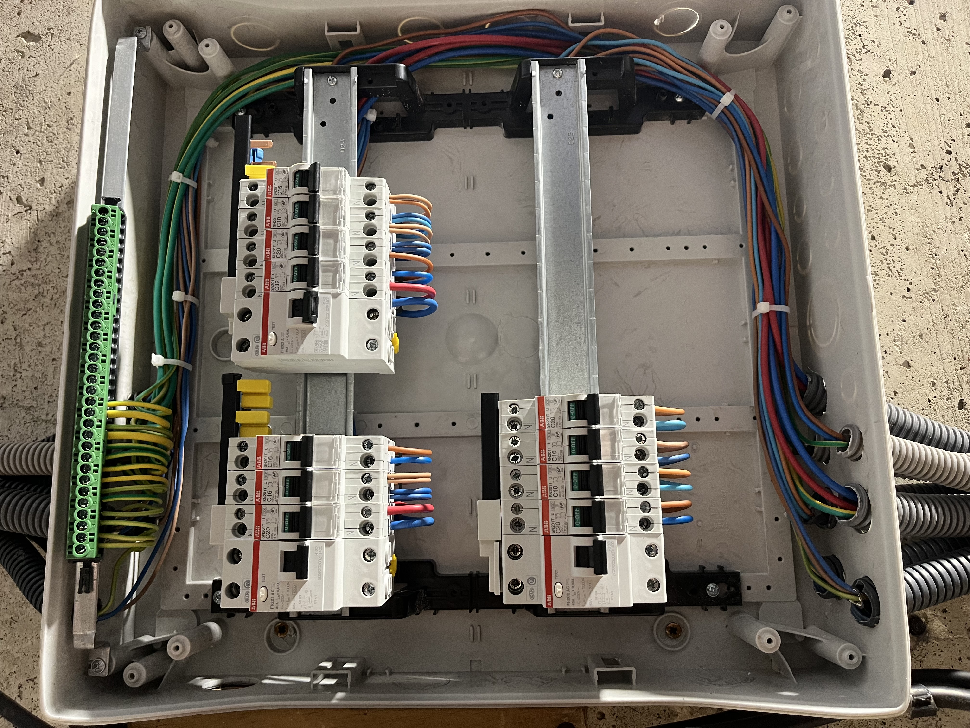 Installation d'éclairage intérieur